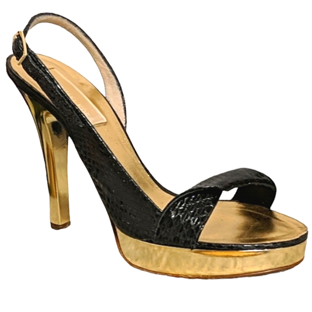 🎈Michael Kors Desert Twist Knot Platform Stiletto